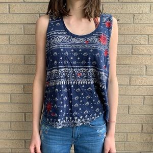 🇺🇸 Ebroidered 4th of July Summer Top 🇺🇸